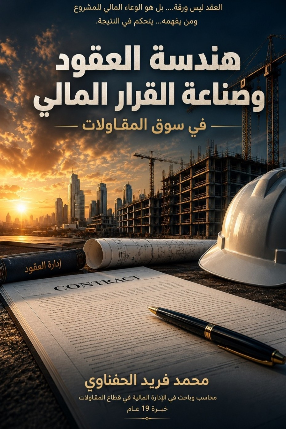 هندسة العقود وصناعة القرار المالي في سوق المقاولات العقد ليس ورقة .... بل هو الوعاء المالي للمشروع ومن يفهمه... يتحكم فى النتيجة
